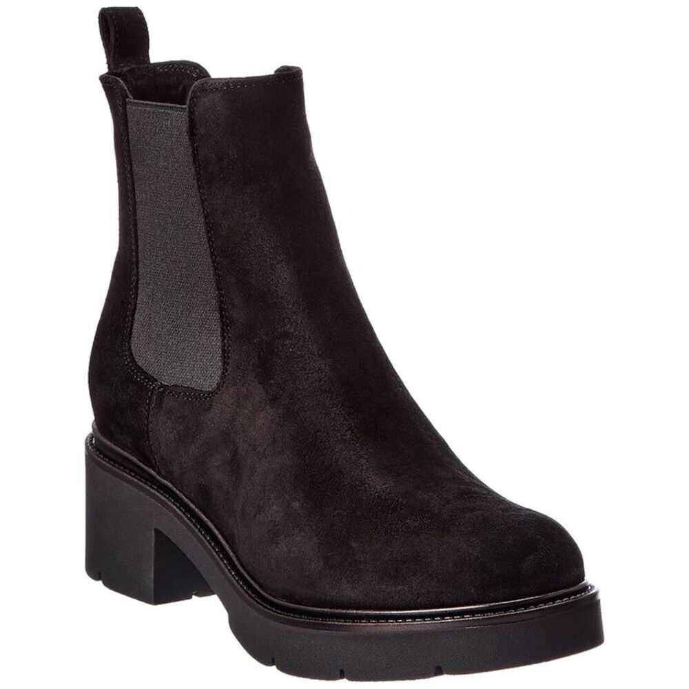 La Canadienne Andres Suede Boot, Black
